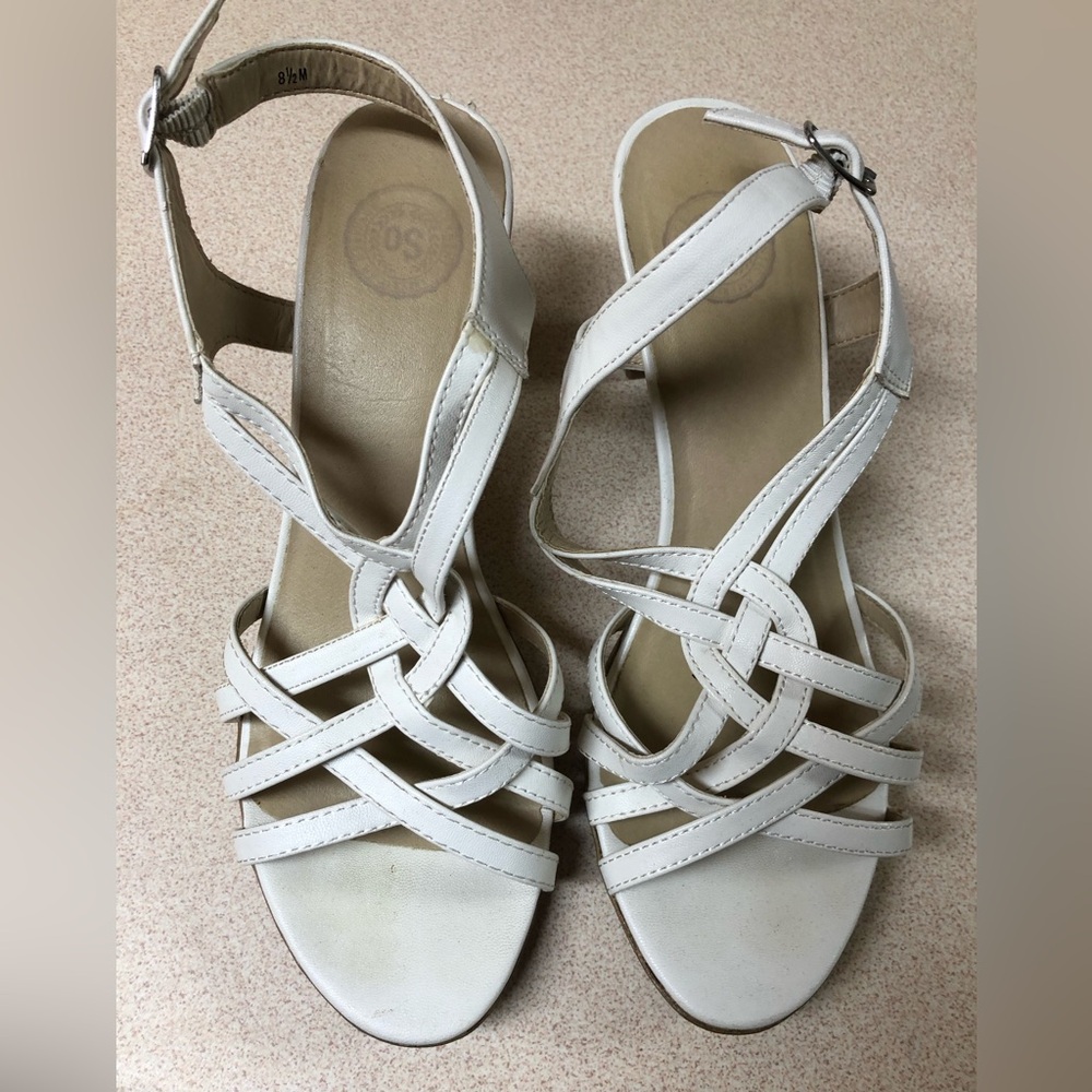 ⭐️Five $5 items for $15⭐️ SO White Strappy Heels